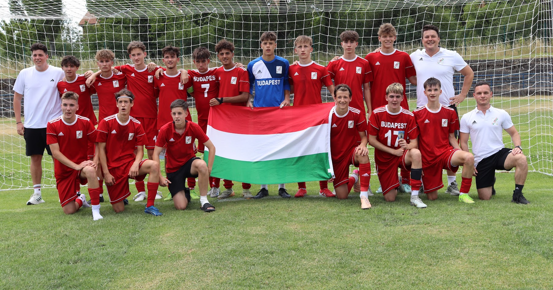 Ezüstérmes lett az U16-os Budapest válogatott Pozsonyban a 4 város tornáján